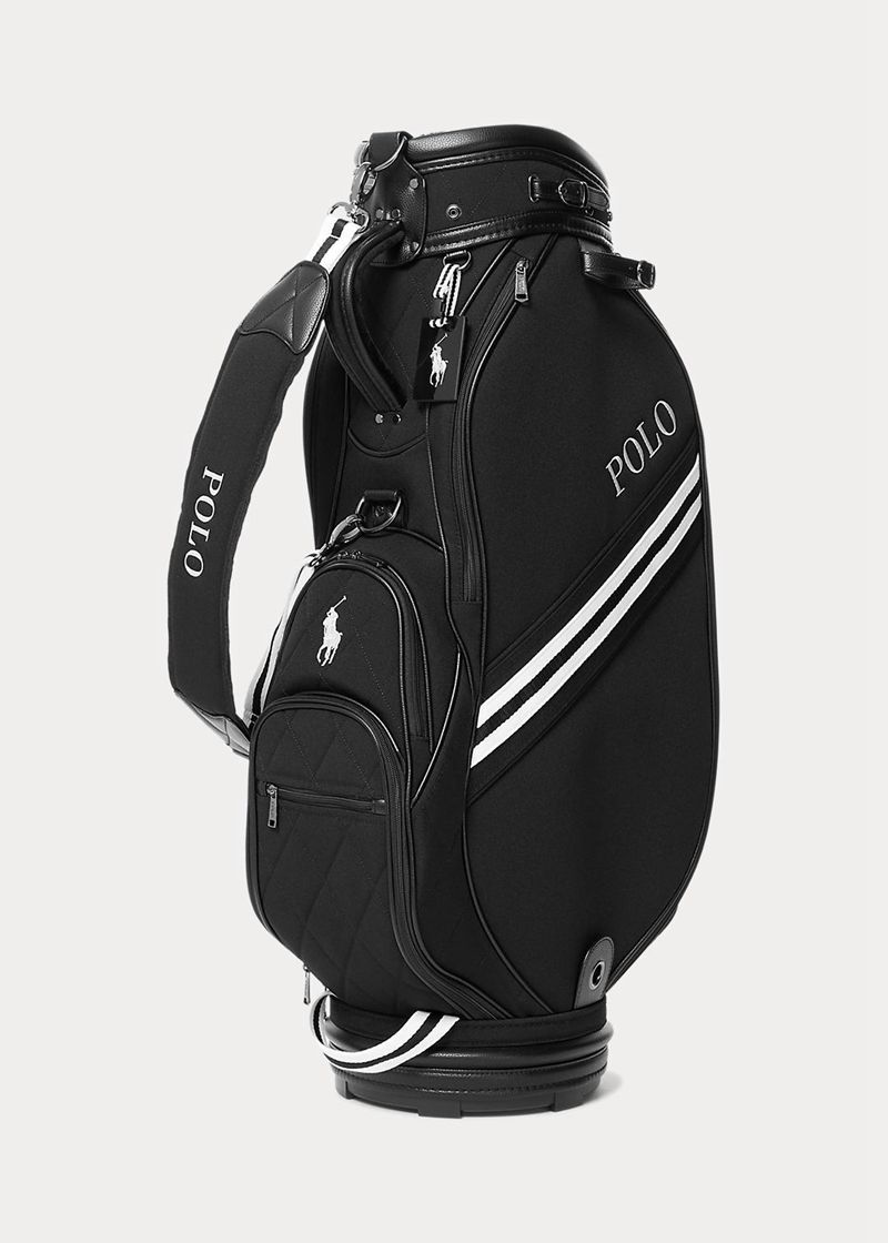 Bolso Polo Golf Hombre Signature Pony Golf Chile Negras ZREBL-2073